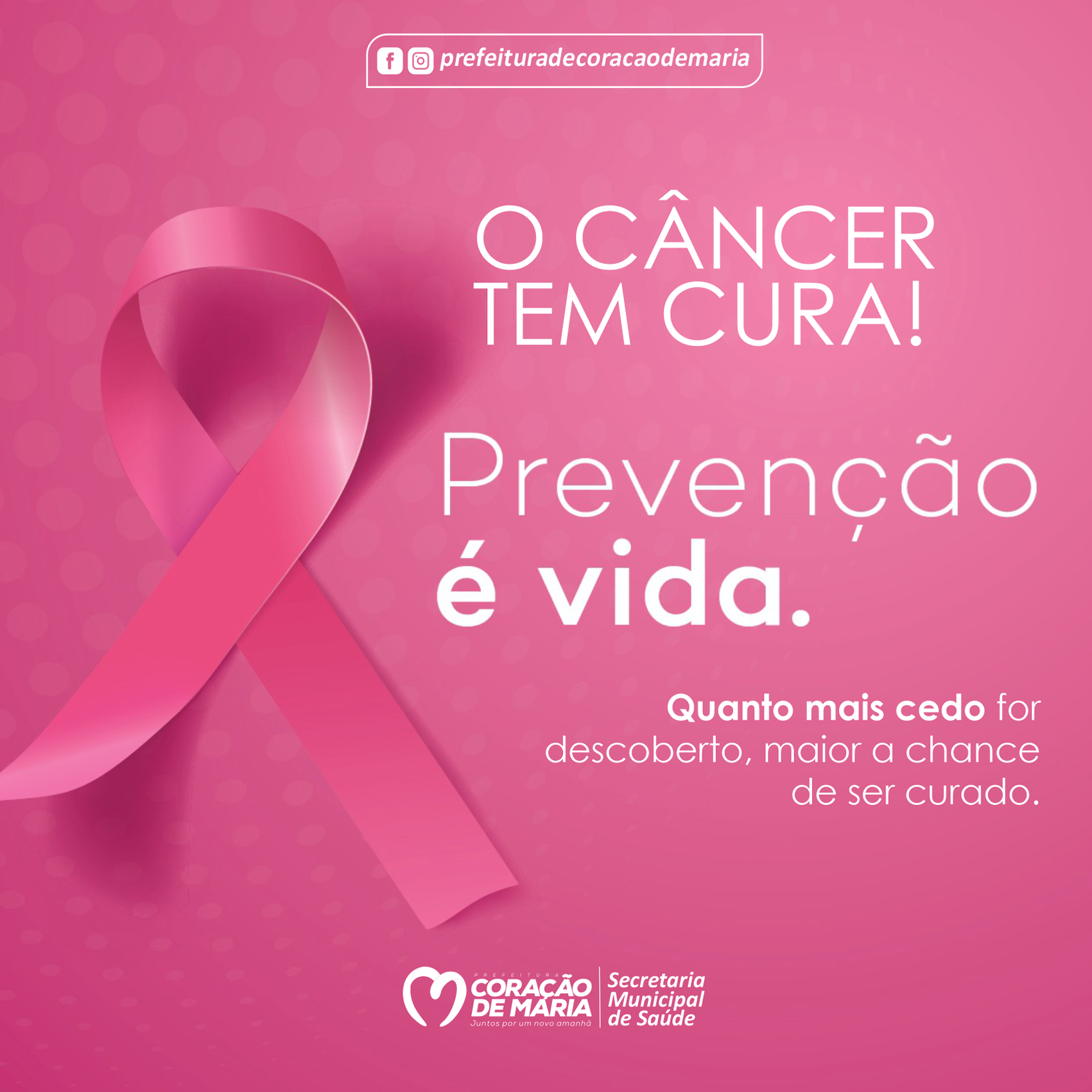 O câncer tem cura sim!