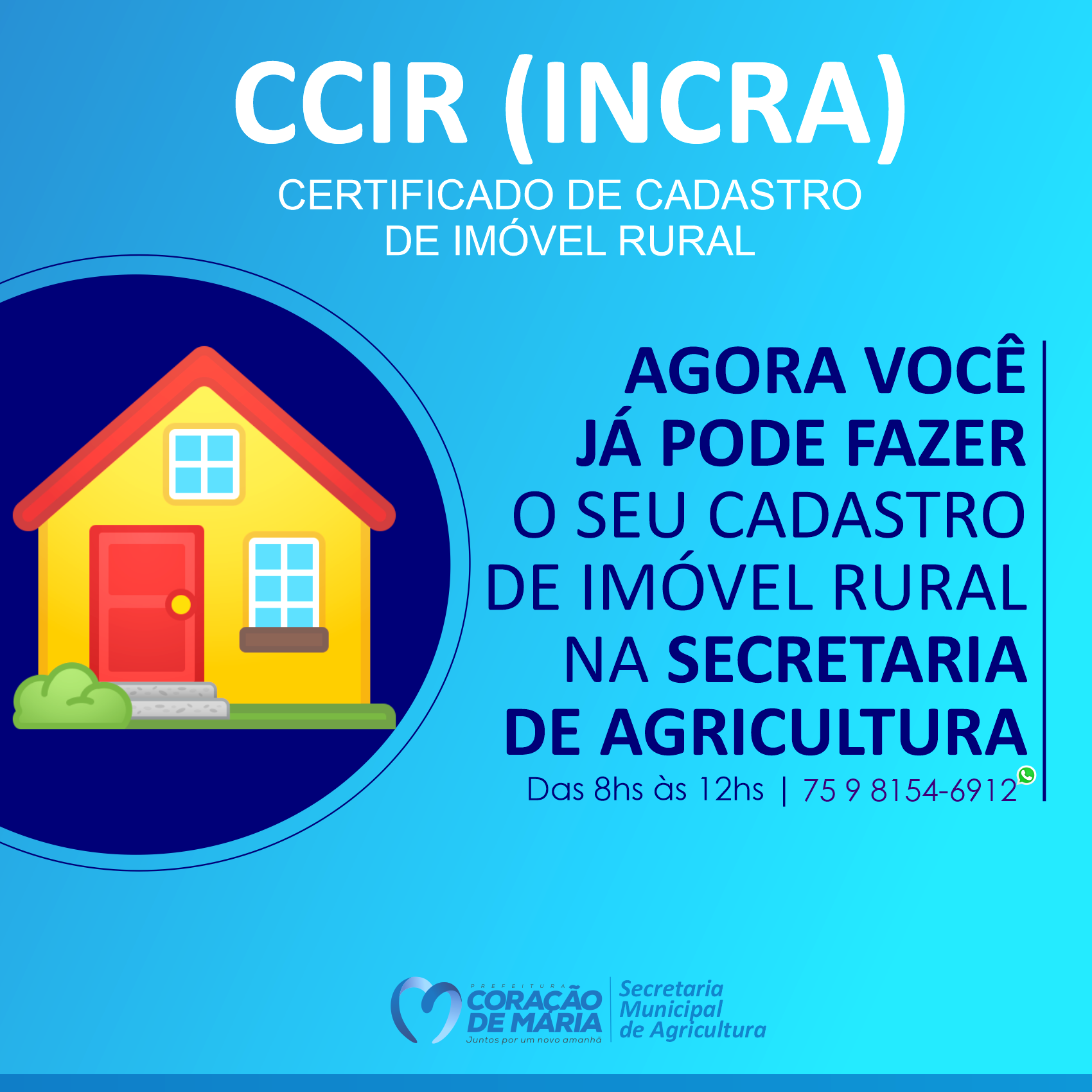 CCIR (INCRA) - Certificado de Cadastro de Imóvel Rural
