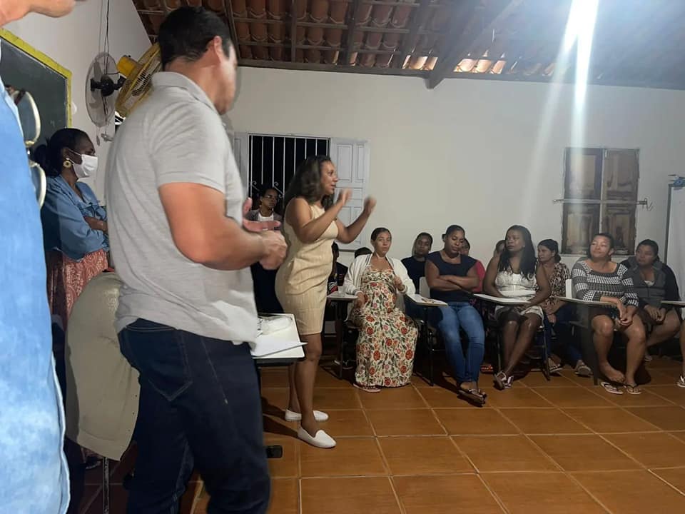 Visita do Prefeito Kley Lima à querida Comunidade do São Simão
